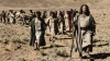 Moses leads the Israelites on the Exodus out of Egypt.