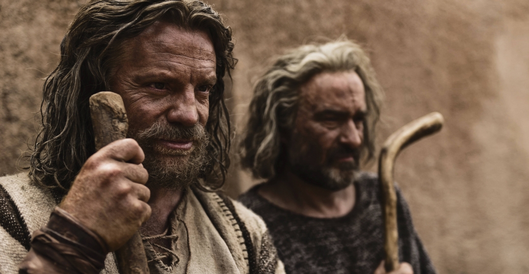 Moses and Aaron.