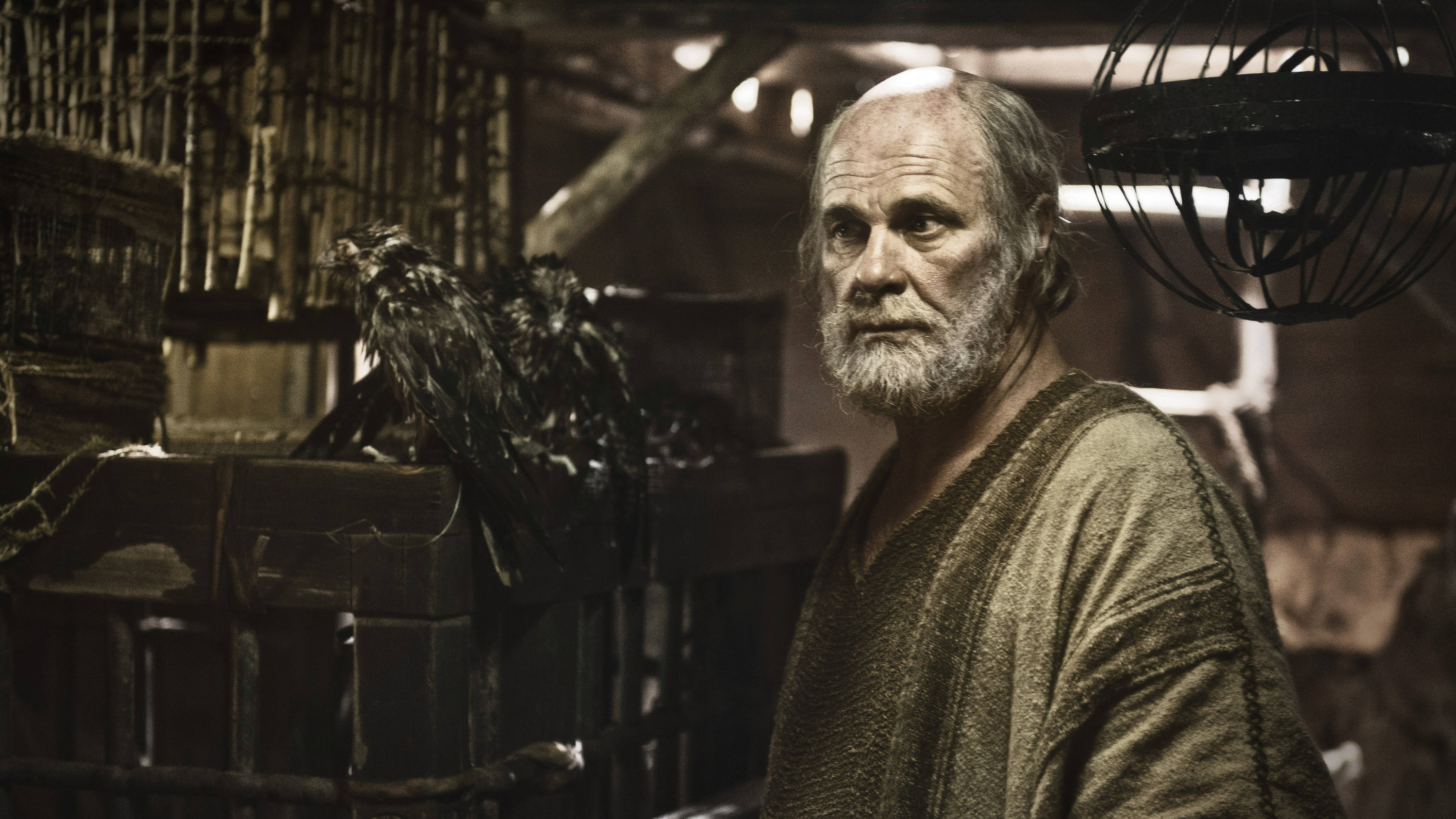 Noah aboard the Ark.