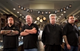 pawn stars cast, corey, rick, chumlee, old man, history