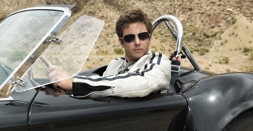 Tanner's race experience includes years of open wheel competition, rally racing, the Pikes Peak Hill Climb and additional types of sports car racing. (Photo Credit: BBC Worldwide) 