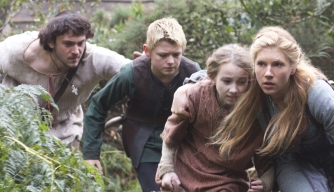 Vikings, Athelstan, Bjorn, Gyda, Lagertha