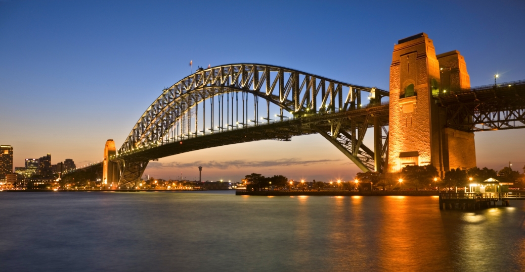 australia, sydney harbor bridge