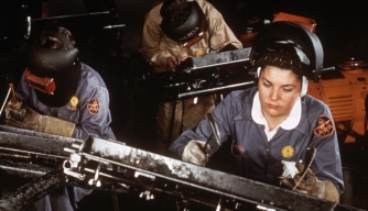 World War II, American Women in WWII, Rosie the Riveter