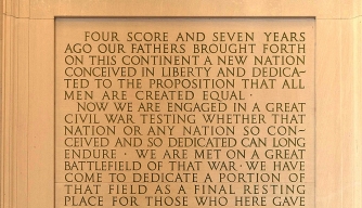 The Gettysburg Address