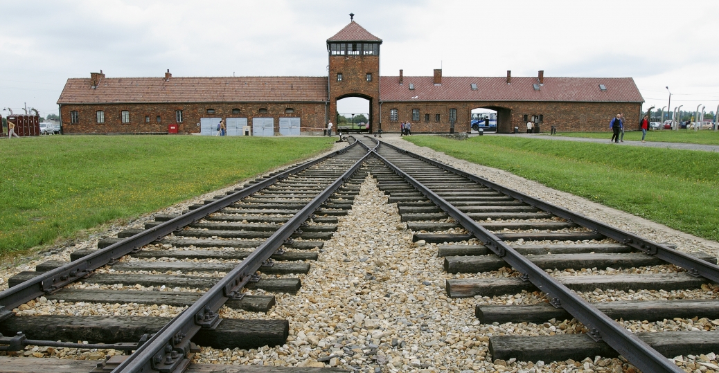 Main entrance gate at auschwitz Holocaust Concentration Camps Main entrance gate at auschwitz Holocaust Concentration Camps