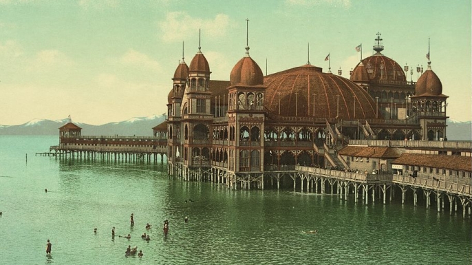 Saltair pavilion, 1901
