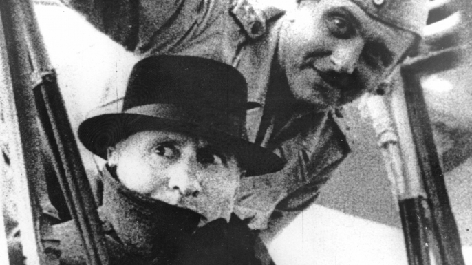 Benito Mussolini and Otto Skorzeny shortly after Mussolini's rescue (Credit: Roger Viollet/Getty Images)