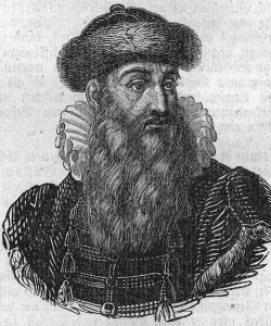 Drawing of what Johannes Gutenberg may have looked like