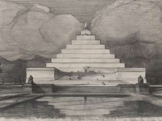 Pope's Ziggura design (Credit: National Archives)