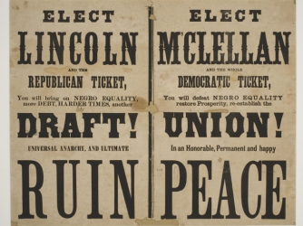 Anti-Lincoln campaign pamphlet