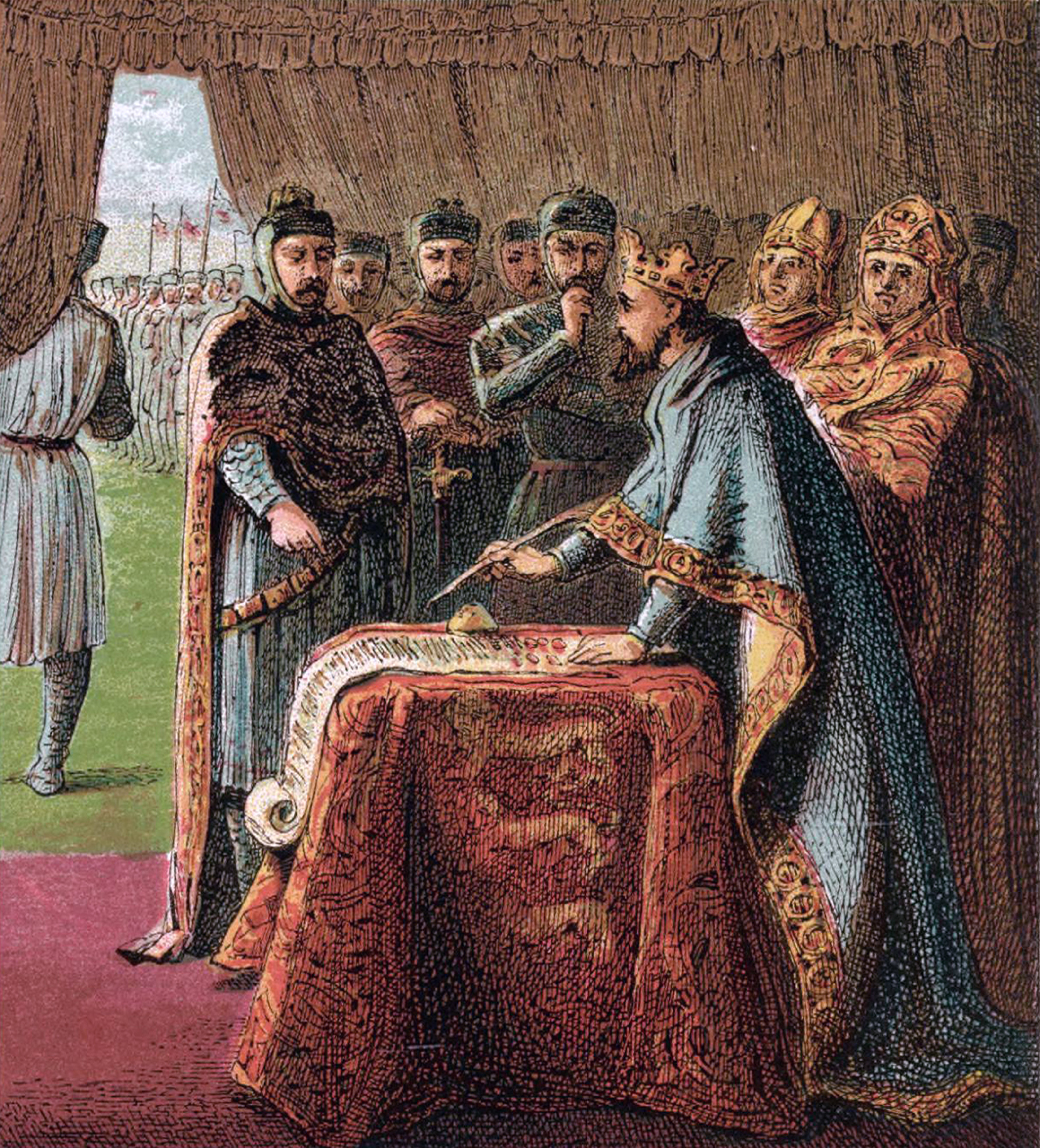 The 1300 Magna Carta, recently discovered in Kent (Credit: Magna Carta Research Project)