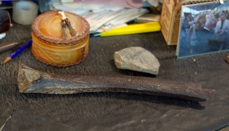 Samples from this thigh bone were used to reconstruct the genome of Ust’-Ishim man