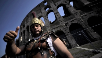 Corrupt Roman Gladiators Busted by Cops