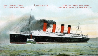 The Sinking of RMS Lusitania, 100 Years Ago