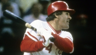 Pete Rose surpasses Ty Cobb with his 4192 hit on September 11, 1985.