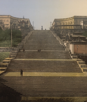 The Richelieu Steps, where some of the worse violence occurred during the Odessa riots and massacre.