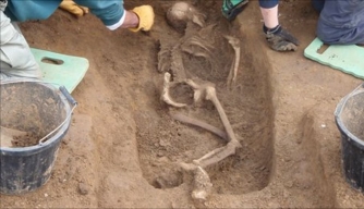 Girl Possibly Murdered During Roman Invasion Found in England