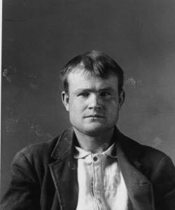 Butch Cassidy's mugshot, 1894