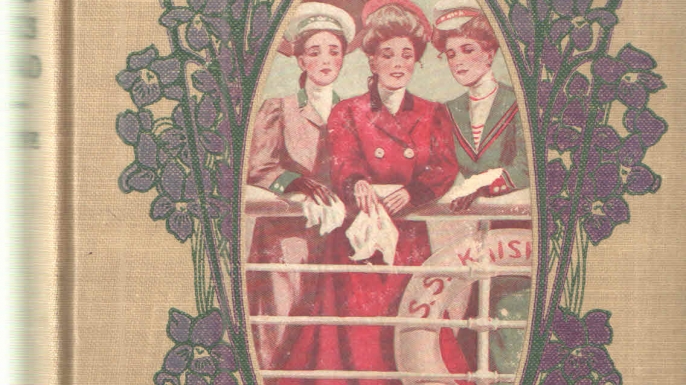 Cover of "Aunt Jane's Nieces Abroad," one of a series of book's Baum wrote under the pen name Edith Van Dyne.