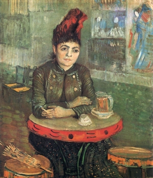 A van Gogh painting of Agostina Segatori.