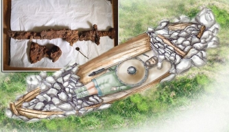 Viking Chief Buried in His Boat Found in Scotland