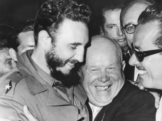 fidel casto, nikita khrushchev, united nations