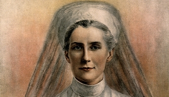 Color portrait of Cavell. (Credit: Wellcome Library)