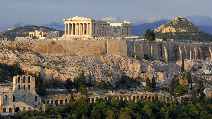 Acropolis in Athens, Greece. (Credit: René Mattes/Corbis)