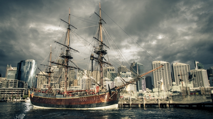 HMS Endeavour, James Cook
