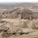 A picture shows the archaeological site of Uruk (Warka). (Credit: ESSAM AL-SUDANI/AFP/Getty Images)