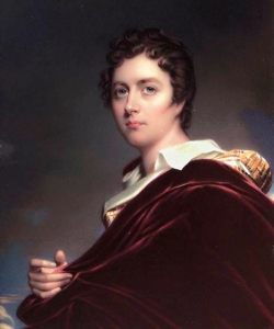 Portrait of Lord Byron.