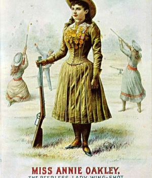 annie oakley, sitting bull