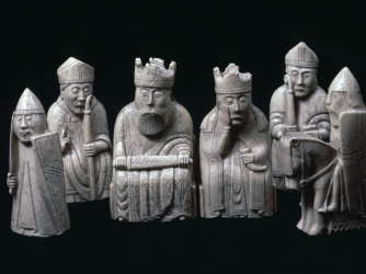 lewis chessmen, scotland, vikings