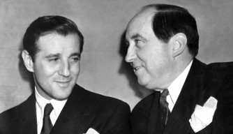 Benjamin (Bugsy) Siegel with his attorney Jerry Giesler. (Credit: NY Daily News Archive via Getty Images)