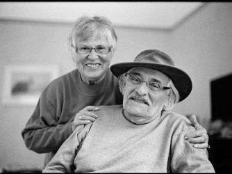 Portrait Of Samuel and Ada Willenberg. (Chuck Fishman/Getty Images)