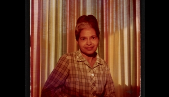 Rosa Parks at House of Beauty. (Credit: Library of Congress)