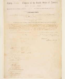 13th Amendment. (Credit: Sotheby's)