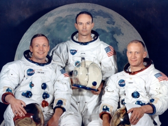 Crew of Apollo 11. (Credit: Nasa)