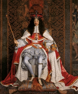 King Charles II of England in Coronation robes. (Credit: Public Domain)