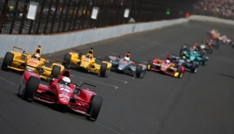 Indianapolis 500-mile race at Indianapolis Motorspeedway.  (Credit: Chris Graythen/Getty Images)