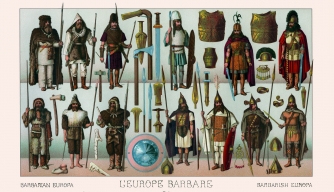 Where did the word “barbarian” come from?