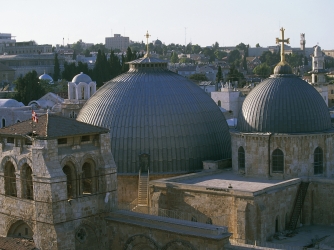 Basilica of the Holy Sepulchre. (Credit: De Agostini/Getty Images)