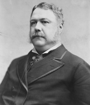Chester A. Arthur, who became president upon Garfield's death.