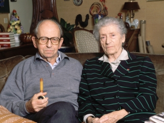 Raymond and Lucie Aubrac, c. 1990s.