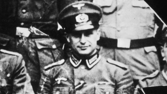 Klaus Barbie, "The Butcher of Lyon," in 1944.