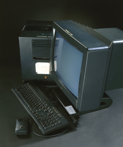 This computer was used at CERN by British scientist Tim Berners-Lee to devise the World Wide Web (WWW). (Credit: SSPL/Getty Images)