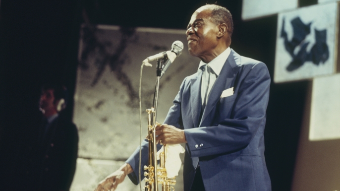Louis Armstrong in November 1970. (Credit: David Redfern/Redferns)