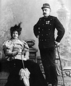 Mata Hari and her husband Rudolph.