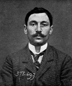 Vincenzo Peruggia, the man who stole the Mona Lisa.